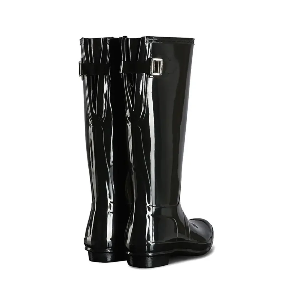NIB - Hunter - Original Tall Adjustable Gloss Boots